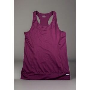 Sugoi Tank Top Womens M Purple Verve Fitness Tank Athletic Stretch Racerback EUC